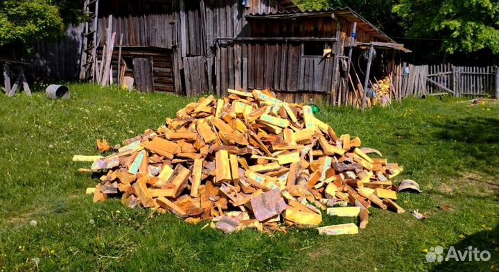 Дрова колотые