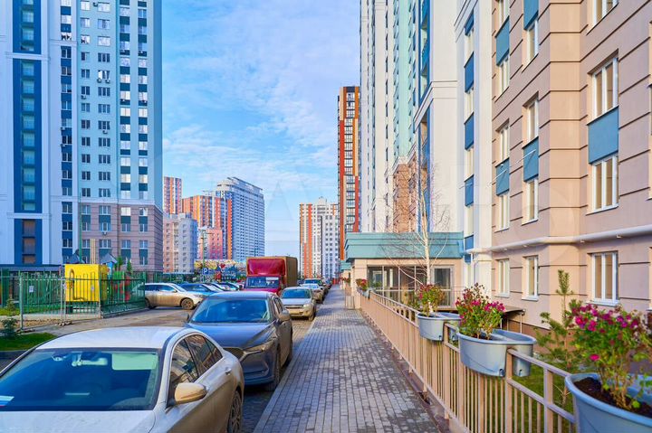 2-к. квартира, 64,8 м², 6/25 эт.