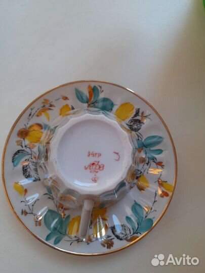 Чайная пара фарфор