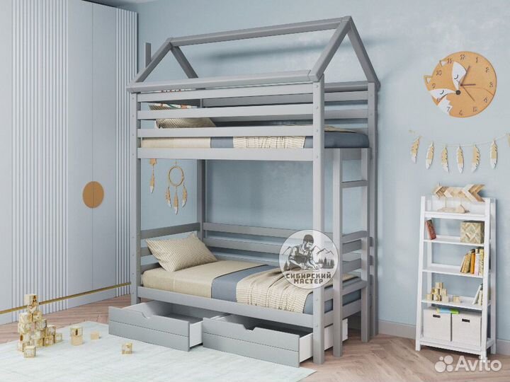 Двухъярусная кровать для детей
