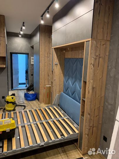 Шкаф кровать 160*200 с диваном