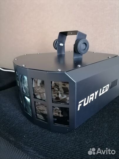 Многолучевой световой прибор fury LED