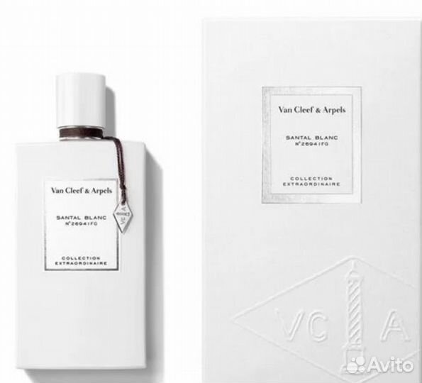 Van cleef парфюм духи santal blanc 75 мл