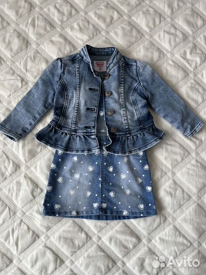 Джинсовый комбинезон