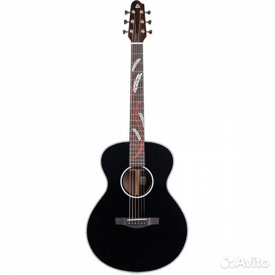Covenant Focus Black XTE гитара трансакустическая с чехлом (Новая, Гарантия)