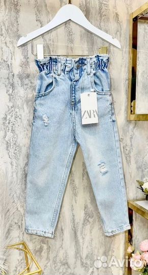 Джинсы для девочки 104,110,116,128