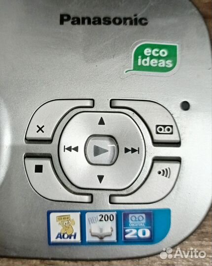 Стационарный телефон panasonic с аон