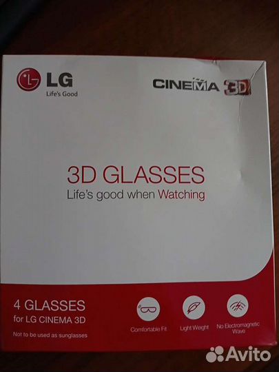 3D очки LG AG-F310