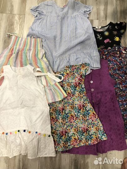 Летние платья пакетом на девочку