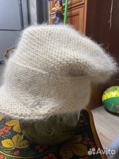 Шапка женская ангора шерсть