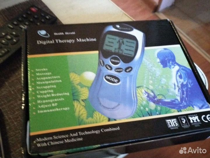 Миостимулятор электромассажёр Цифровой Меридиан