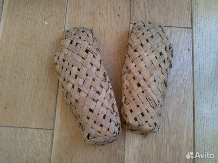 Лапти старинные в отличном состоянии