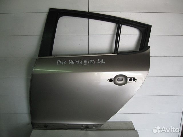 Дверь задняя левая Рено Меган 3