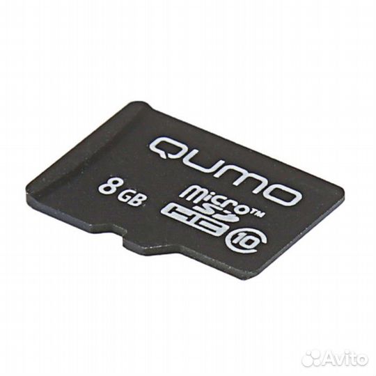 Карта памяти Qumo microSD, 8 Гб, класс 10