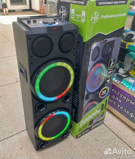 Мощная акустическая беспроводная колонка