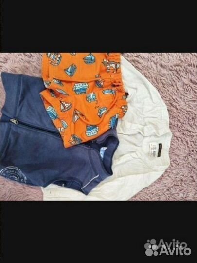 Вещи детские пакетом, на 3 4 5 лет