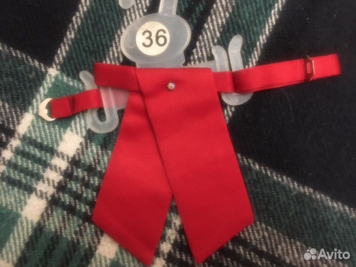 Галстук галочка новый