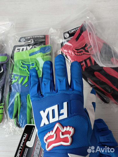 Мото перчатки fox новые