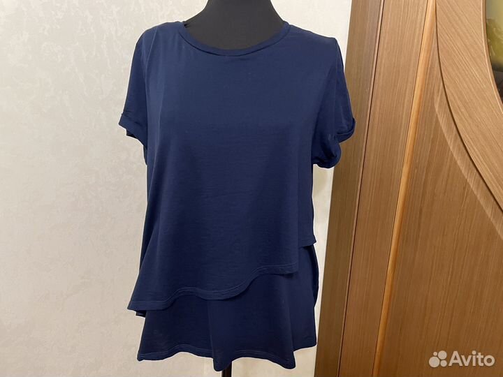 Футболка для беременных и кормящих hm 44 46