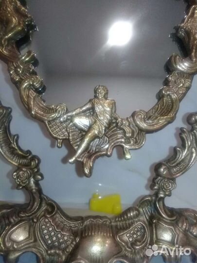 Зеркало латунь