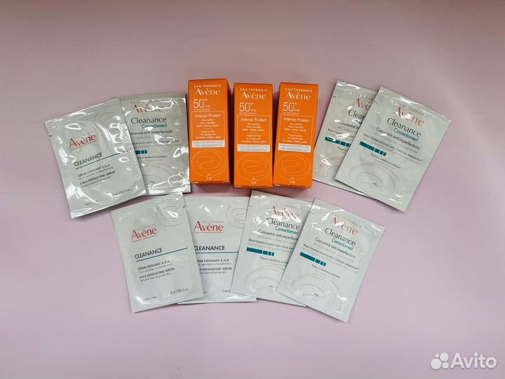 Uriage, LA roche-posay, Avene, vichy,пробники