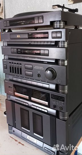 Музыкальный центр Sharp SC-8000CDH(GY)