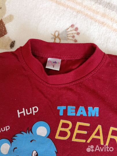 Футболка для мальчика на годик