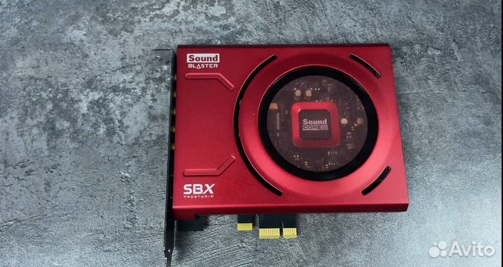 Звуковая карта creative sound blaster z