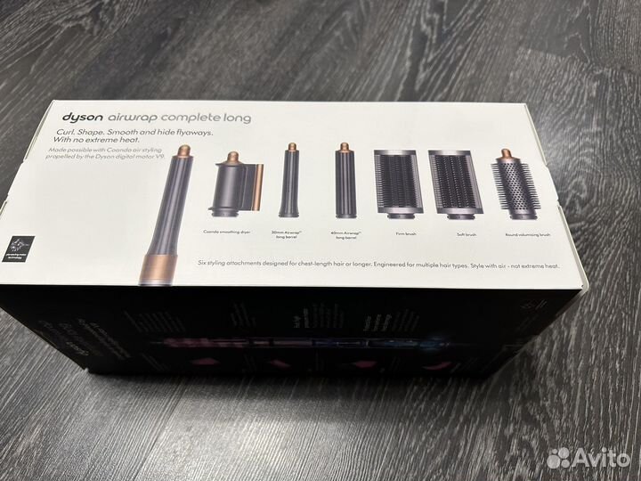 Стайлер dyson airwrap complete long