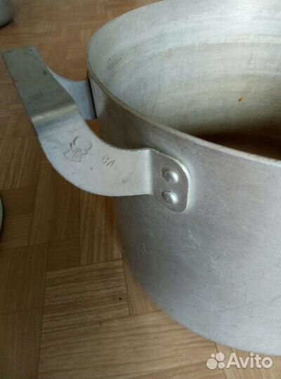 Кастрюля алюминиевая СССР 8 л