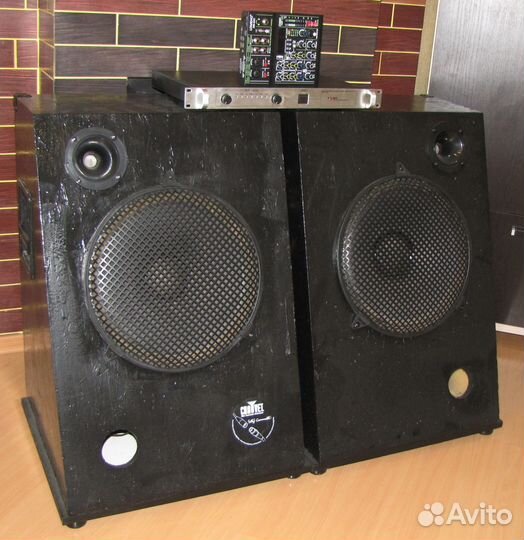 Колонки Pro 1200W 2ш EVM-15