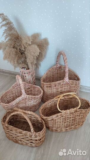 Корзины плетеные на заказ
