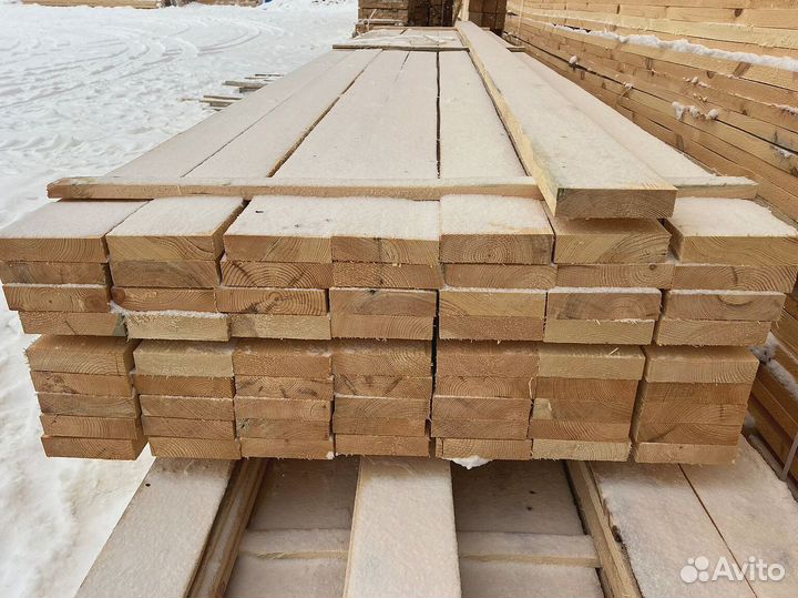 Брус обрезной 200х200х6000мм с доставкой