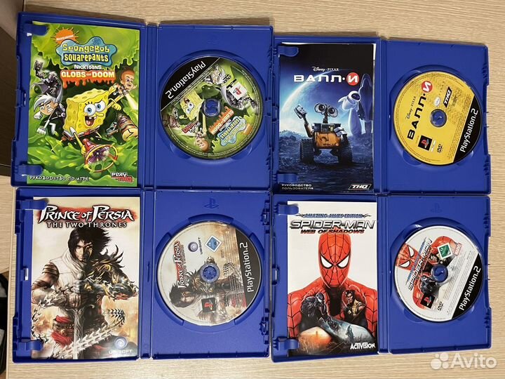 Лицензионные игры PS2