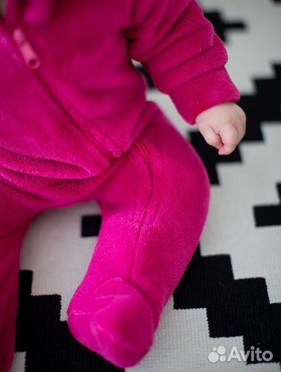 Флисовый комбинезон