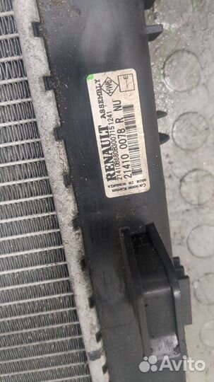 Радиатор охлаждения двигателя Dacia Duster, 2015