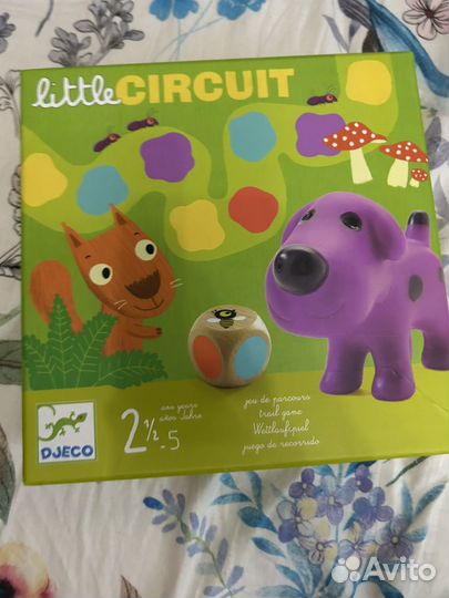 Настольные игры Djeco для самых маленьких