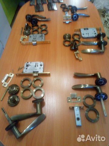 Замок дверной межкомнатный,петли