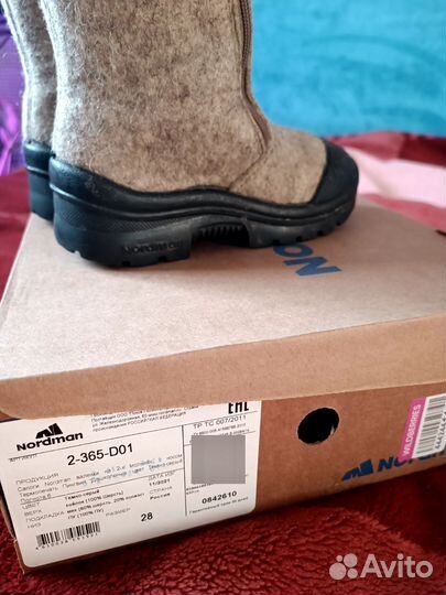Валенки Nordman 28