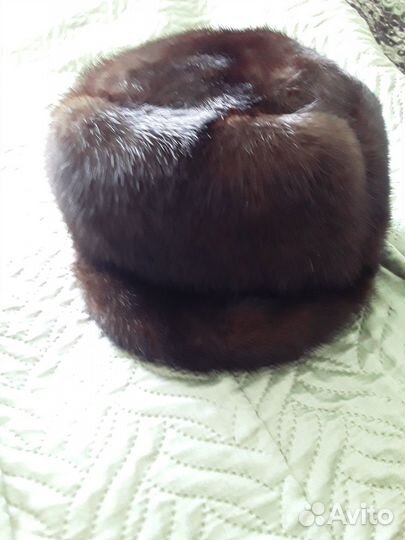 Шапка норковая мужская