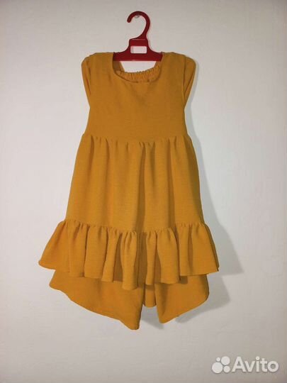 Костюм летний для девочки (7-9 лет)