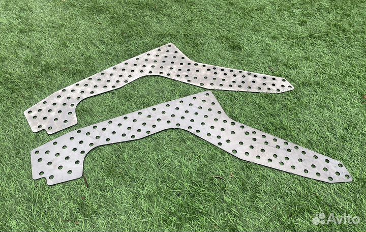Усилители передних лонжеронов на Шевроле Нива 3 мм