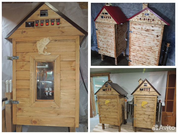 Коптилка горячего и холодного копчения