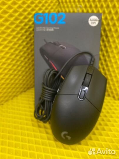 Мышь проводная Logitech G102 lightsyns