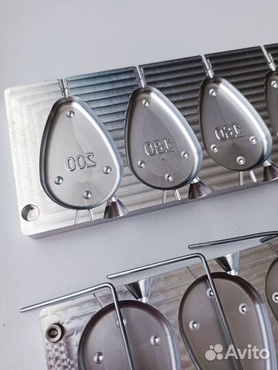 Универсальная форма для литья грузил Ложка 120-200