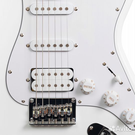 Электрогитара rockdale Stars HT HSS White