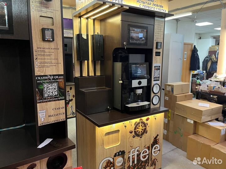 Кофейня самообслуживания Lite с кофемашиной Jetinn