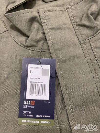 Куртка 5.11 tactical Watch Jacket(L)