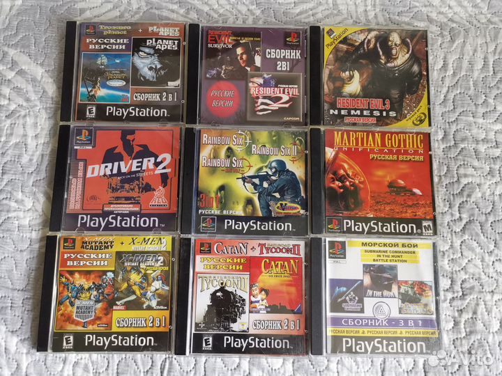 Игры для Sony playstation one