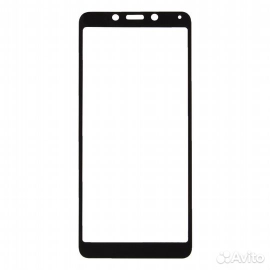 Защитное стекло 9D Samsung A750F Galaxy A7 2018 (ч